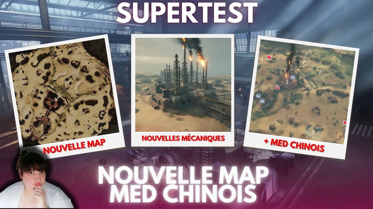 WOT ACTU - Nouvelle map + Med chinois en SUPERTEST