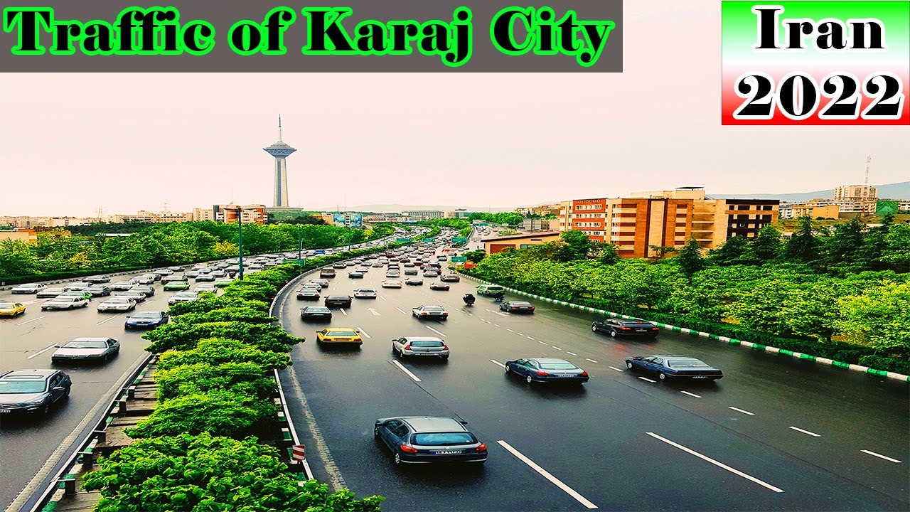 [Tehran, Iran Capital City 2022] |Karaj Traffic, Iran Driving / رانندگی تهران