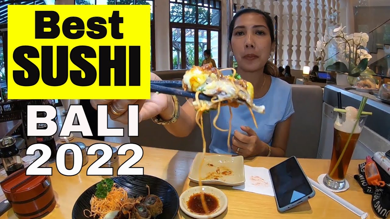 Najlepsze SUSHI na Bali, Sushi Kyuden, Recenzja jedzenia 2022 #sushi #bali2022 #foodblogger #food...