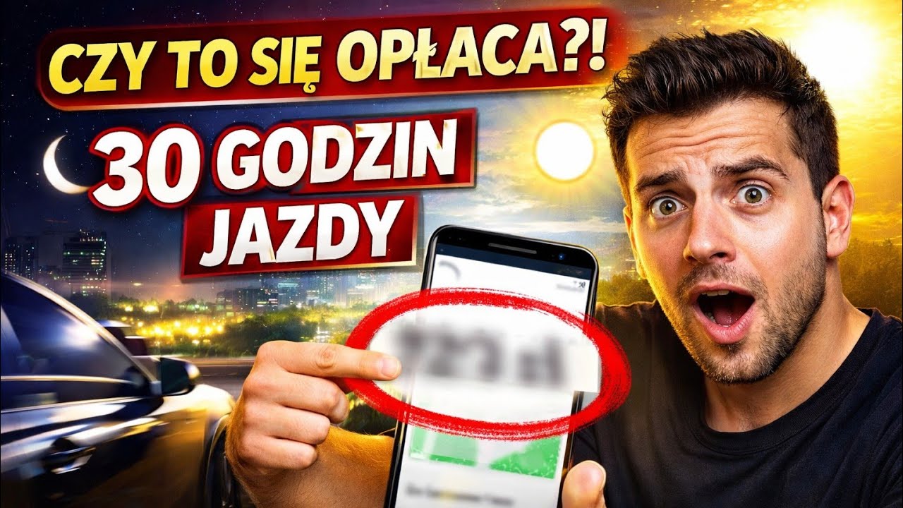 WEKENDOWY UBER/BOLT CZY MA TO SENS? AKTUALIZACJA CO GODZINE.