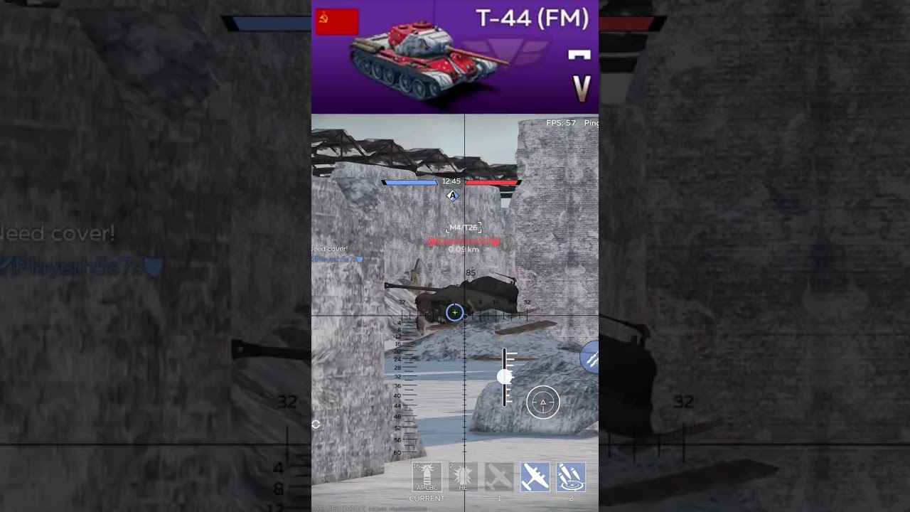 T-44 (FM) 🔥💥 | War Thunder Mobile 