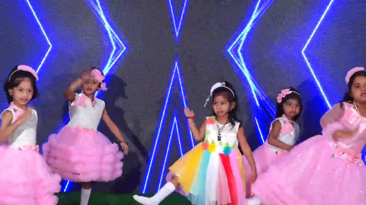 Girls Dance|| Morrakka Matrakka song|| Alaska Playschool,Kailashhills||preschool kids||kids dance||