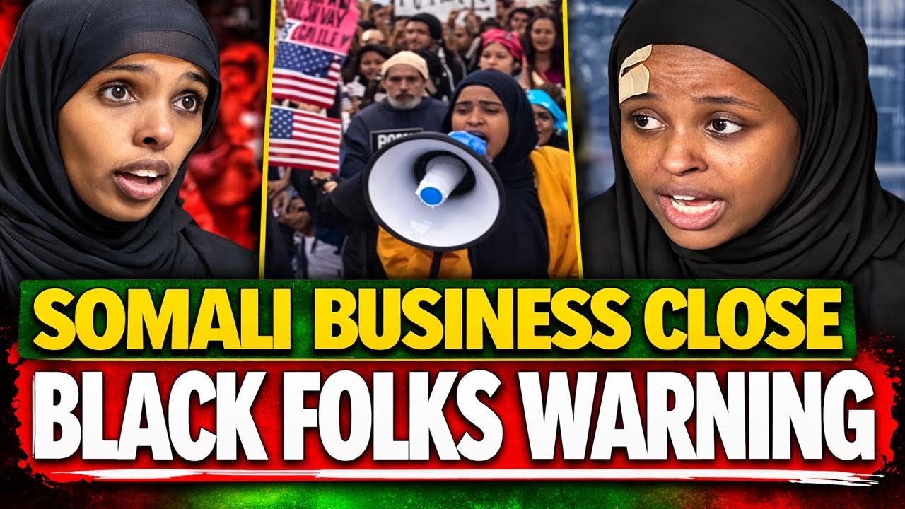 SOMALI Furious as Dozens of Businesses Shut Down in Minnesota After BLACK FOLKS Warnings