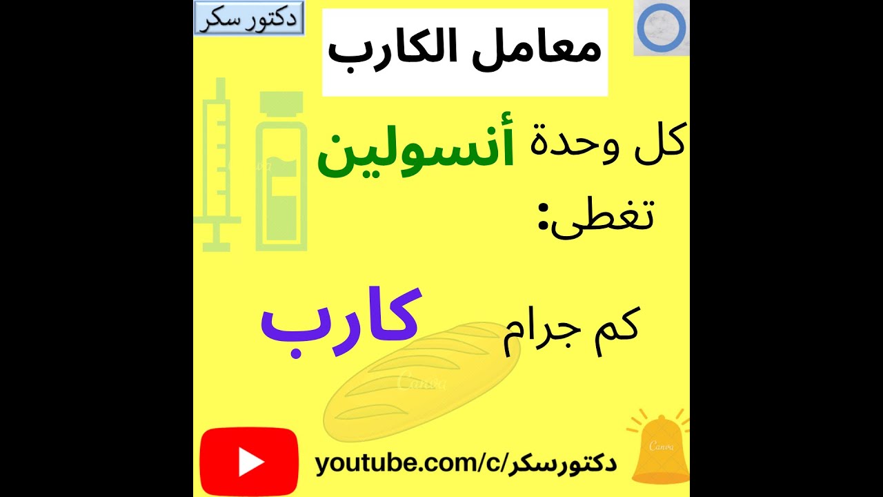 حساب معامل الكارب أو معامل الحرق لنتجنب مشاكل الجرعات الثابتة