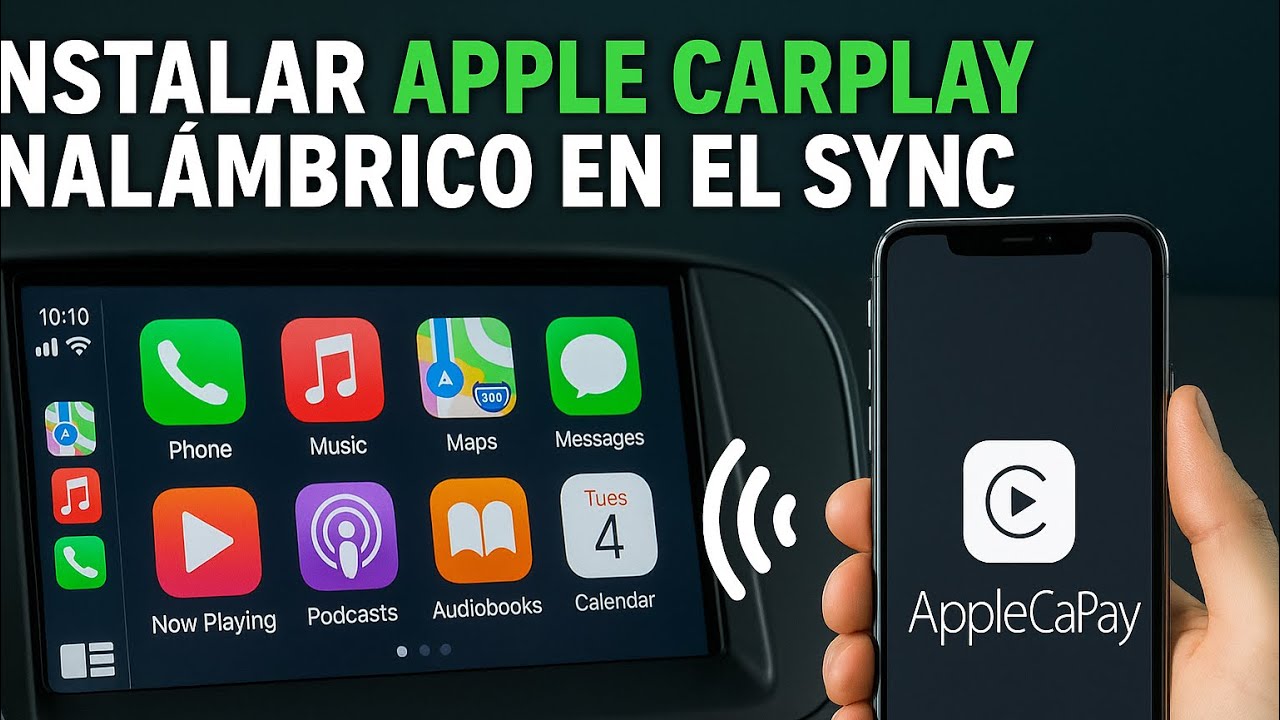 AppleCarPlay en Sync2 Pantallas Ford | install appleCarPlay in Car Easy
