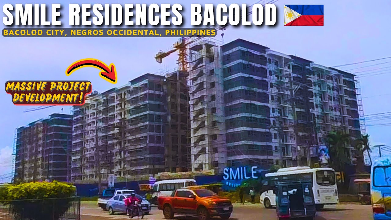 SMILE RESIDENCES SMDC BACOLOD CITY 🇵🇭❗❗Aerial and Driving Tour! Negros Construction Project Updates.