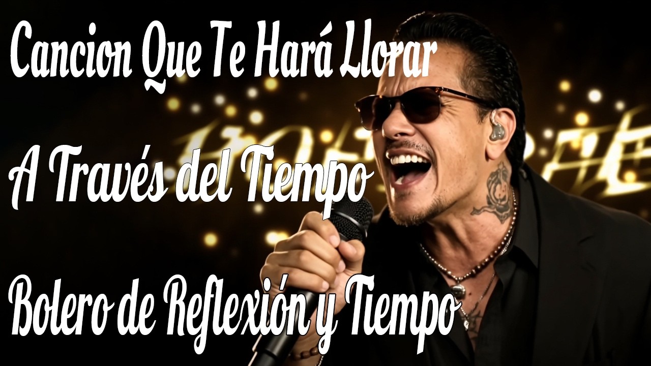 Marc Anthony - A Través del Tiempo 💔 | Bolero que Habla del Alma y del Perdón.