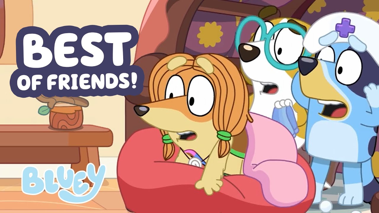 More Adventures with Bluey's Friends! ☺️ ✨ 💙 | 30 MINUTES | Bluey