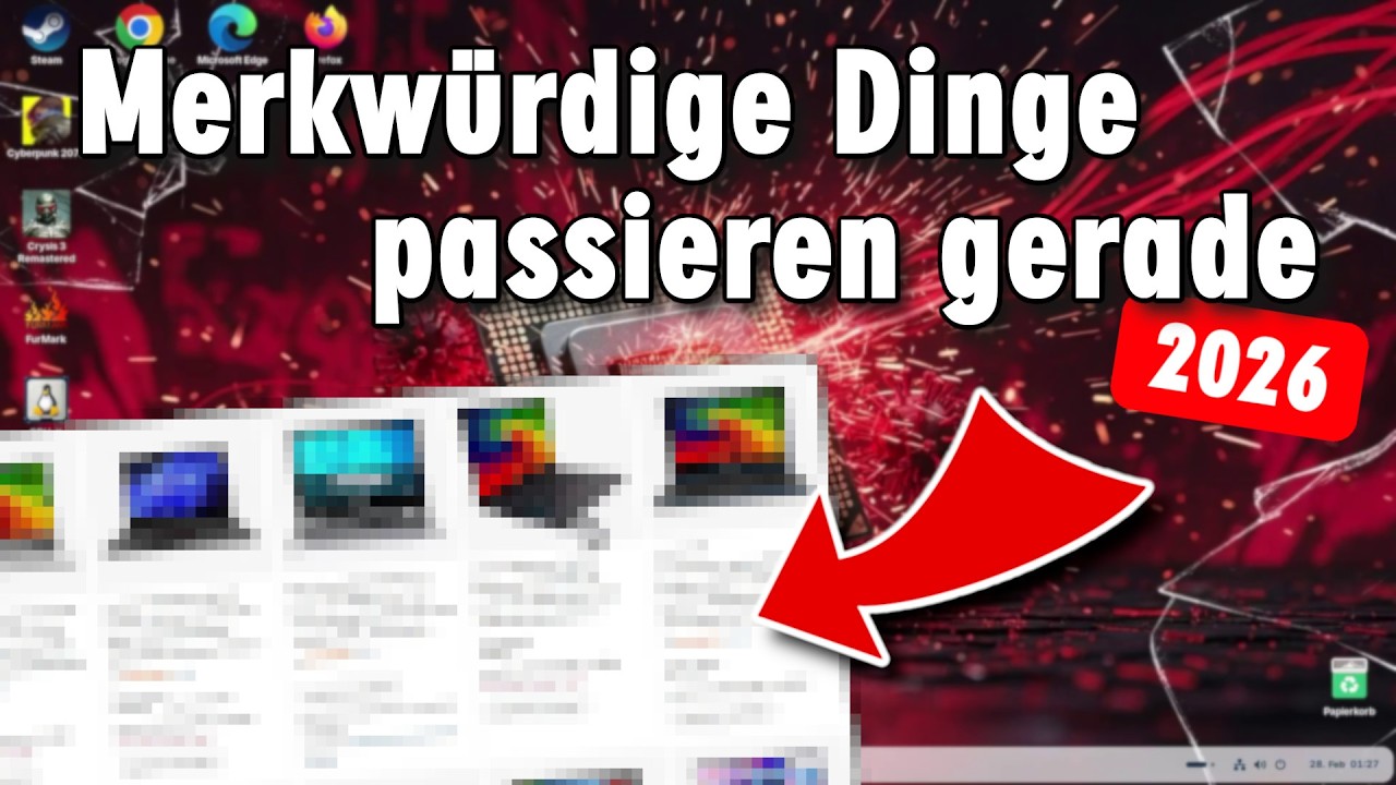 Merkwürdige Dinge passieren gerade - PC-Hardwarekauf 2026