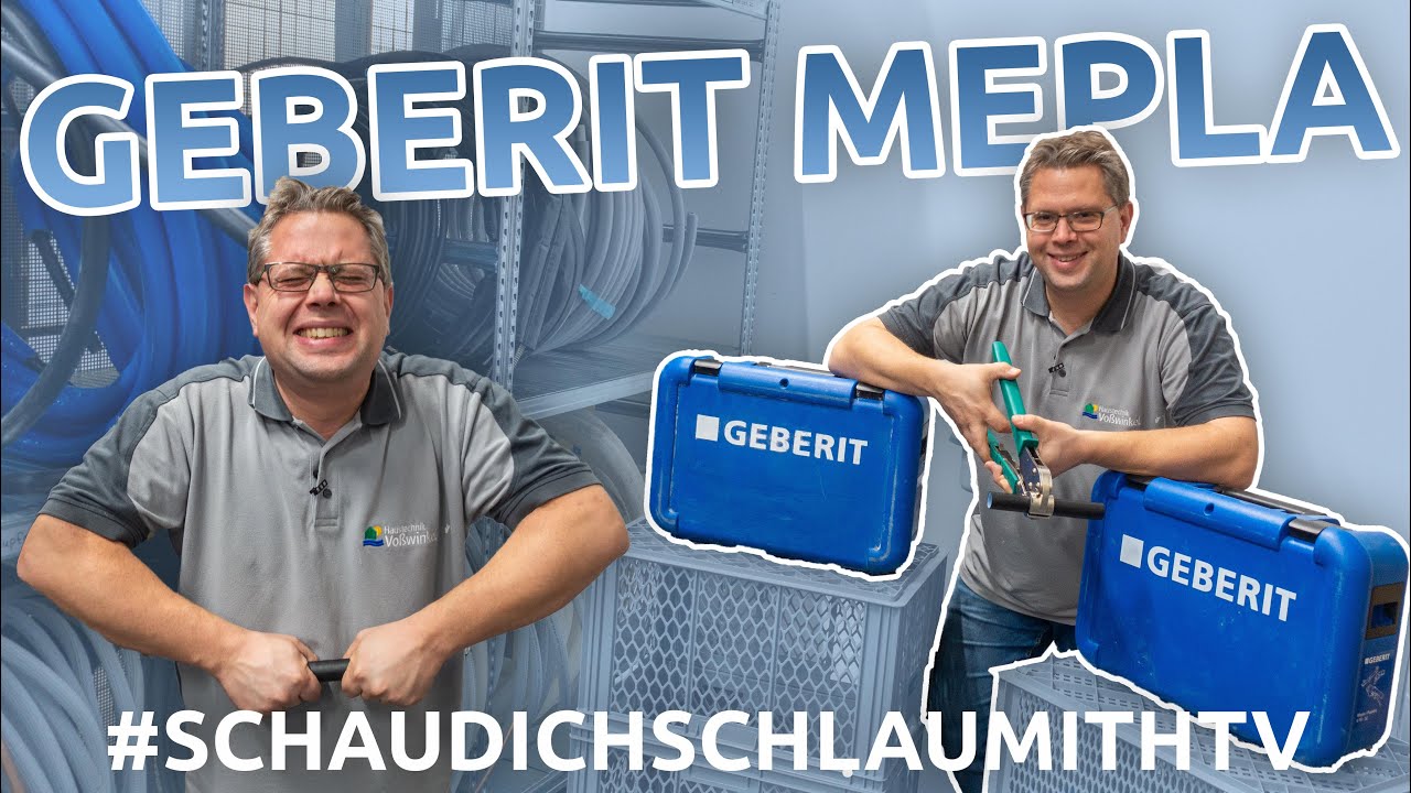 Mehrschichtverbundrohr - Geberit Mepla #SchaudichschlaumitHTV | Haustechnik Voßwinkel