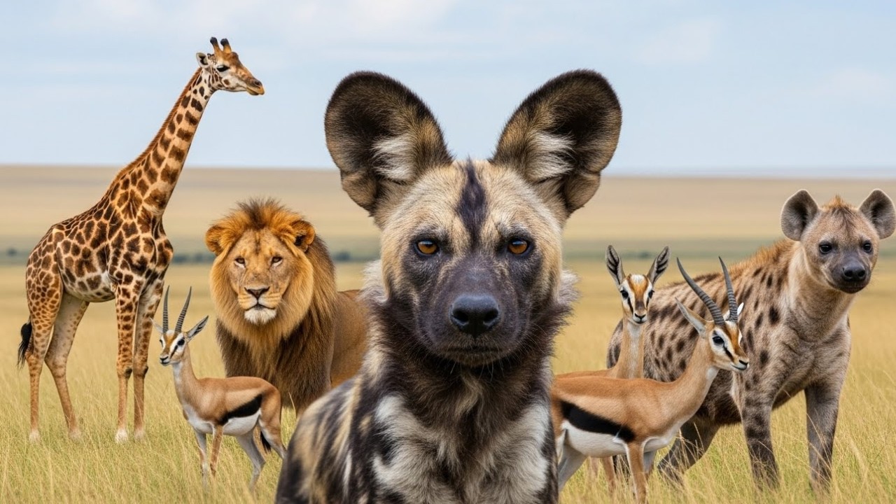 Serengeti Savanna | The Ruthless World of African Wild Dogs | Wildlife Animal Documentary