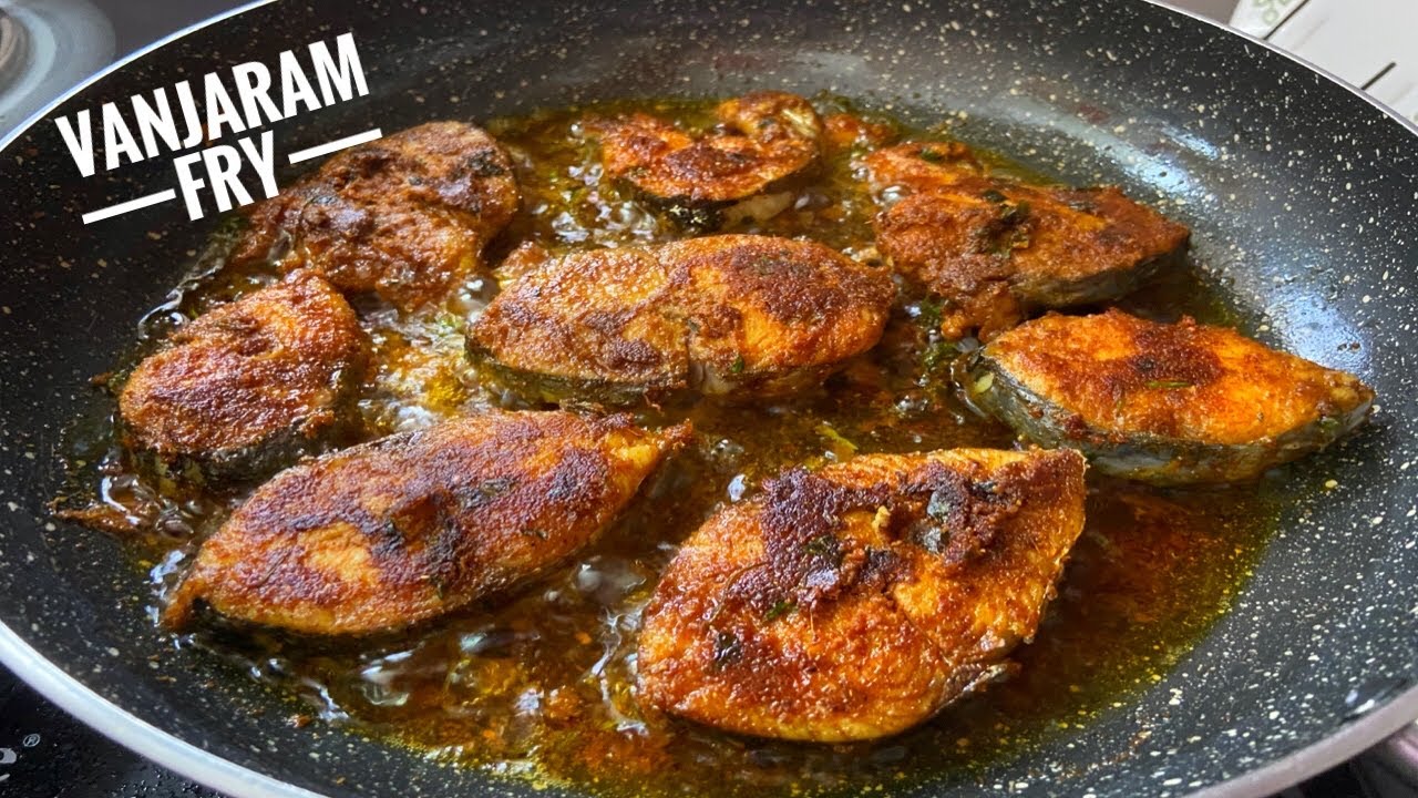 Vanjaram Fish Fry /Very Easy to make/kalyanialla/Delicious Fish Fry
