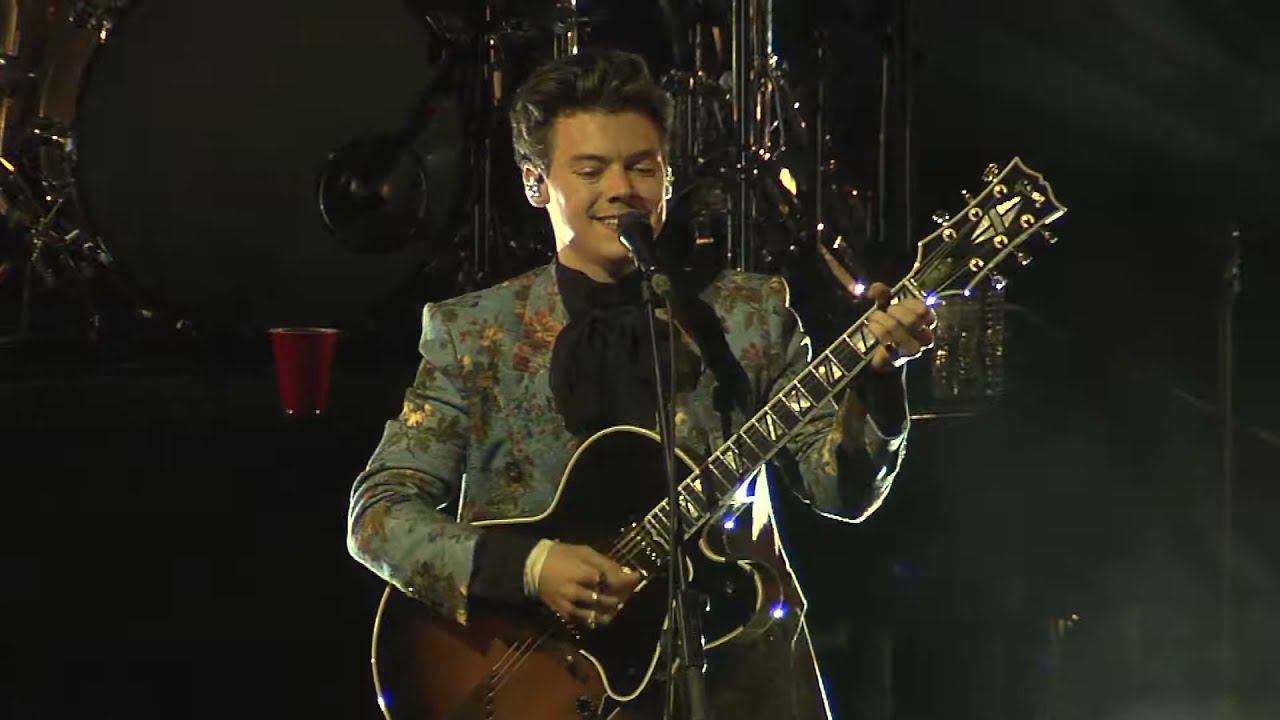 Harry styles live in concert first tour Greek theatre Los Angeles