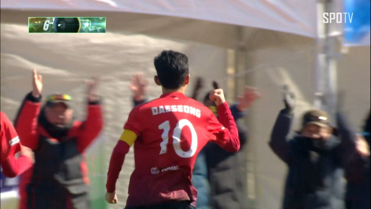 [U-15 춘계연맹전] '우승컵은 대성중의 것' 멀티골을 기록하는 송영학 (02.12)