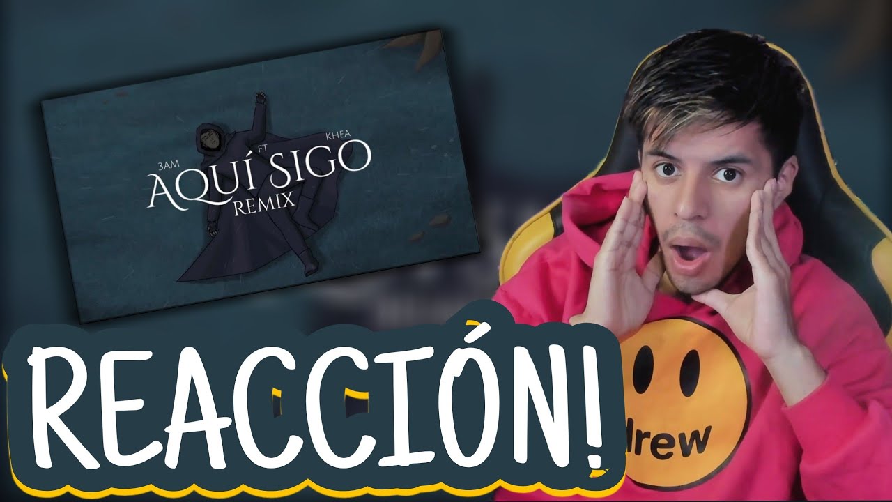 🇲🇽(REACCIÓN)🇲🇽 //3AM, KHEA - Aquí Sigo Remix (Video Animado)