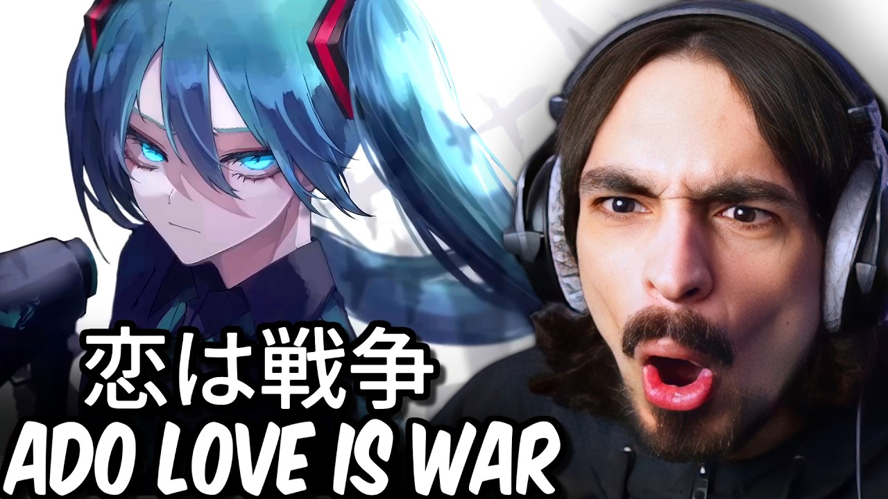 AGGRESSIVE!! | Ado - 恋は戦争 (Love is war) Reaction | Guitarist reacts to
