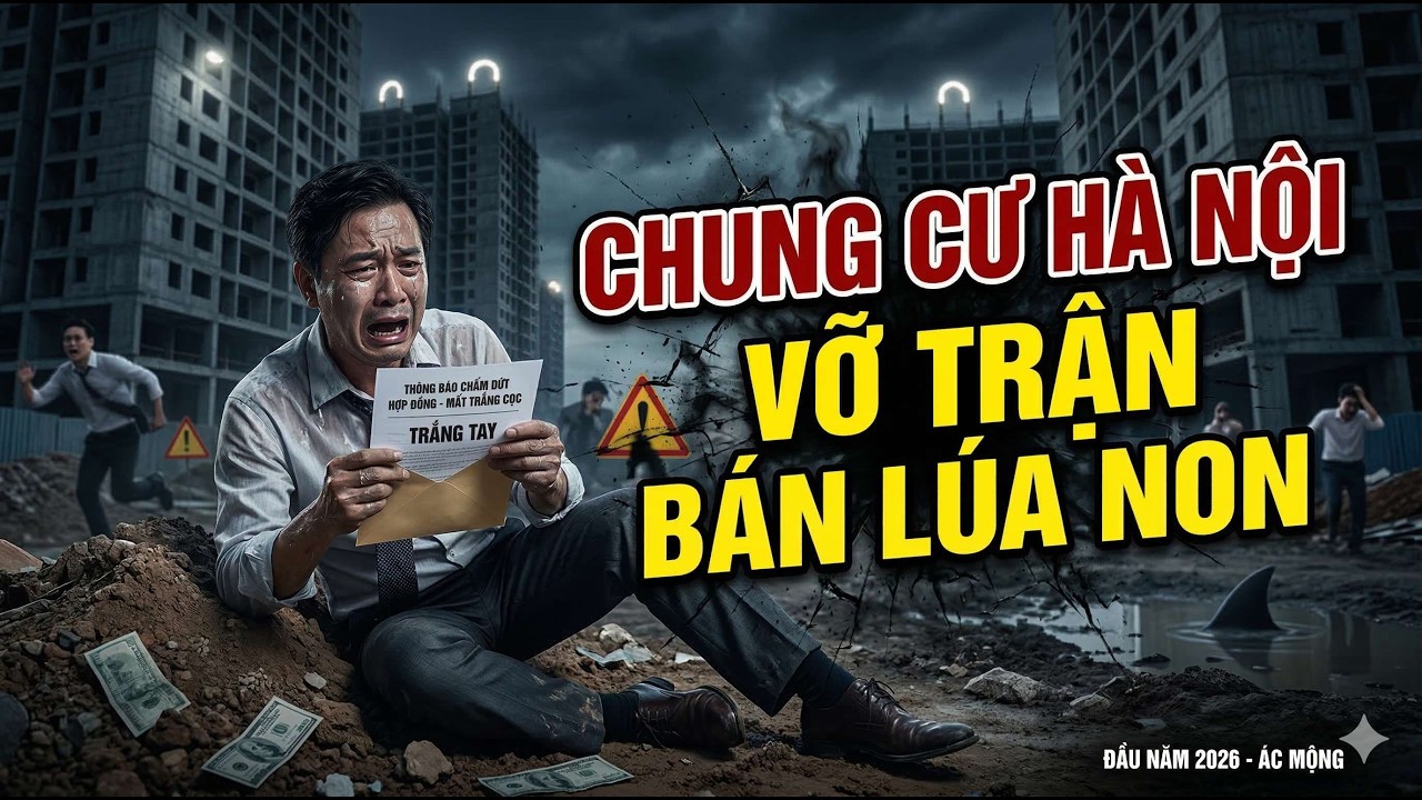 Dân Đầu Cơ Mất Trắng Vì Bán Lúa Non Chung Cư Hà Nội