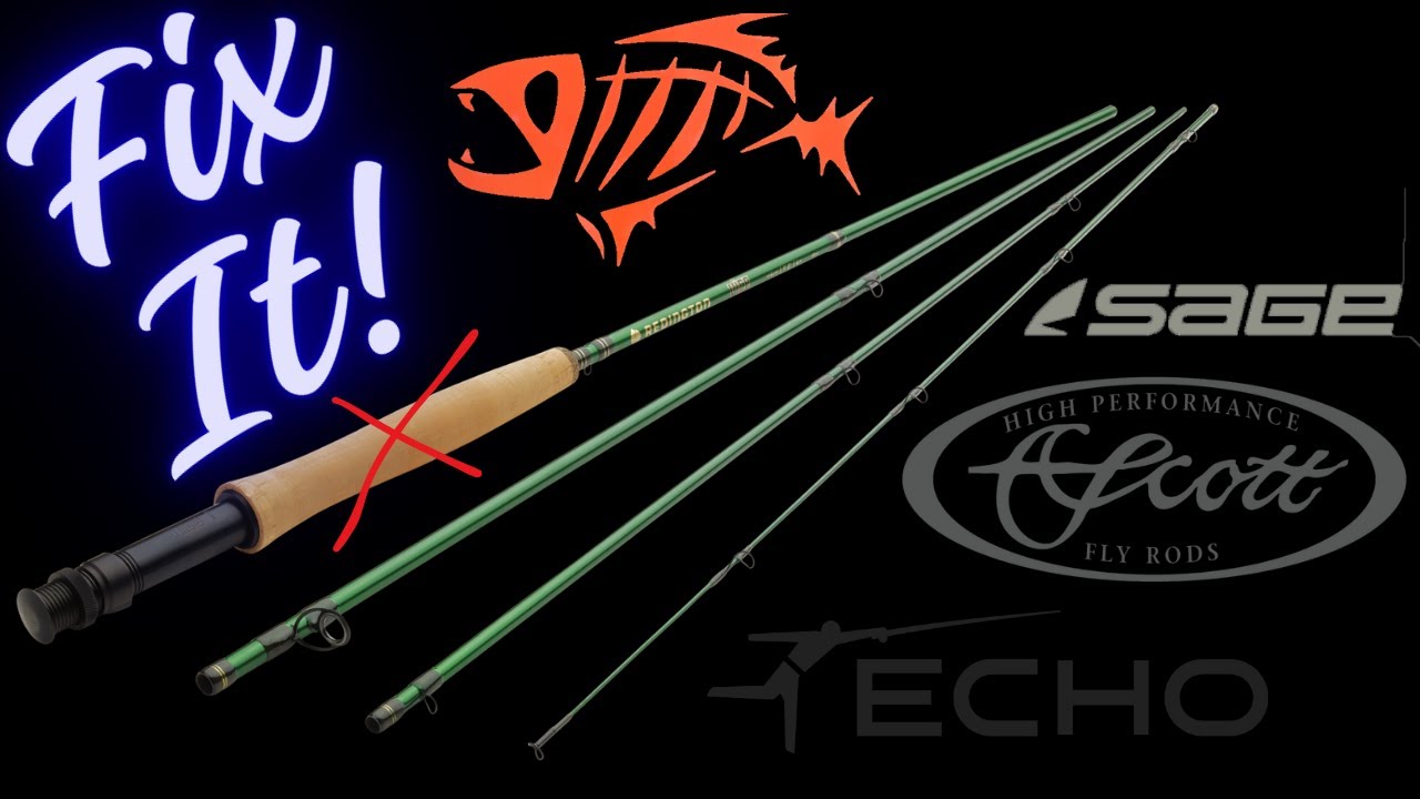 How To Refinish Flyrod - to make look new 👀
