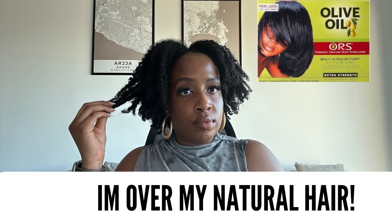 THE REAL REASON BLACK WOMEN ARE RELAXING THEIR NATURAL HAIR!