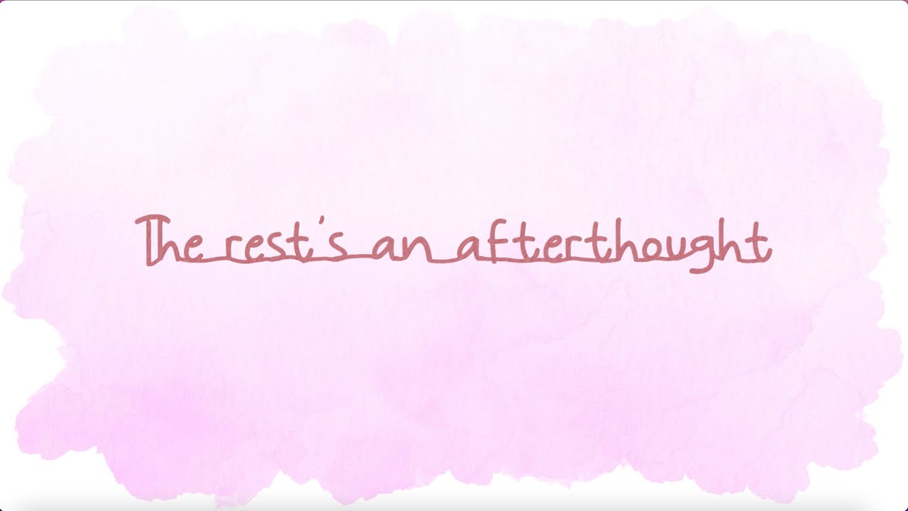 IRINA - The rest's an afterthought [Official Music Video]