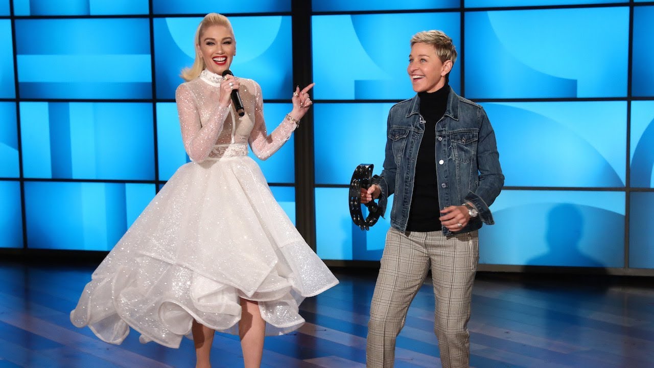 The Premiere of Ellen and Gwen Stefani's HIT Holiday Songs!