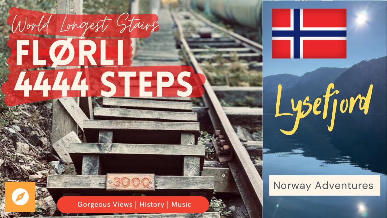 Fl&oslash;rli 4444 Steps and Lysefjord Cruise | A Challenging Climb with Spectacular Views