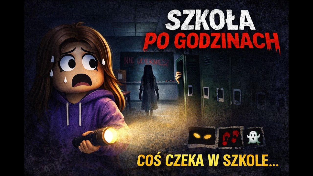 ZOSTAŁAM SAMA W SZKOLE PO LEKCJACH?! 😱👻 | SZKOŁA PO GODZINACH (Roblox)