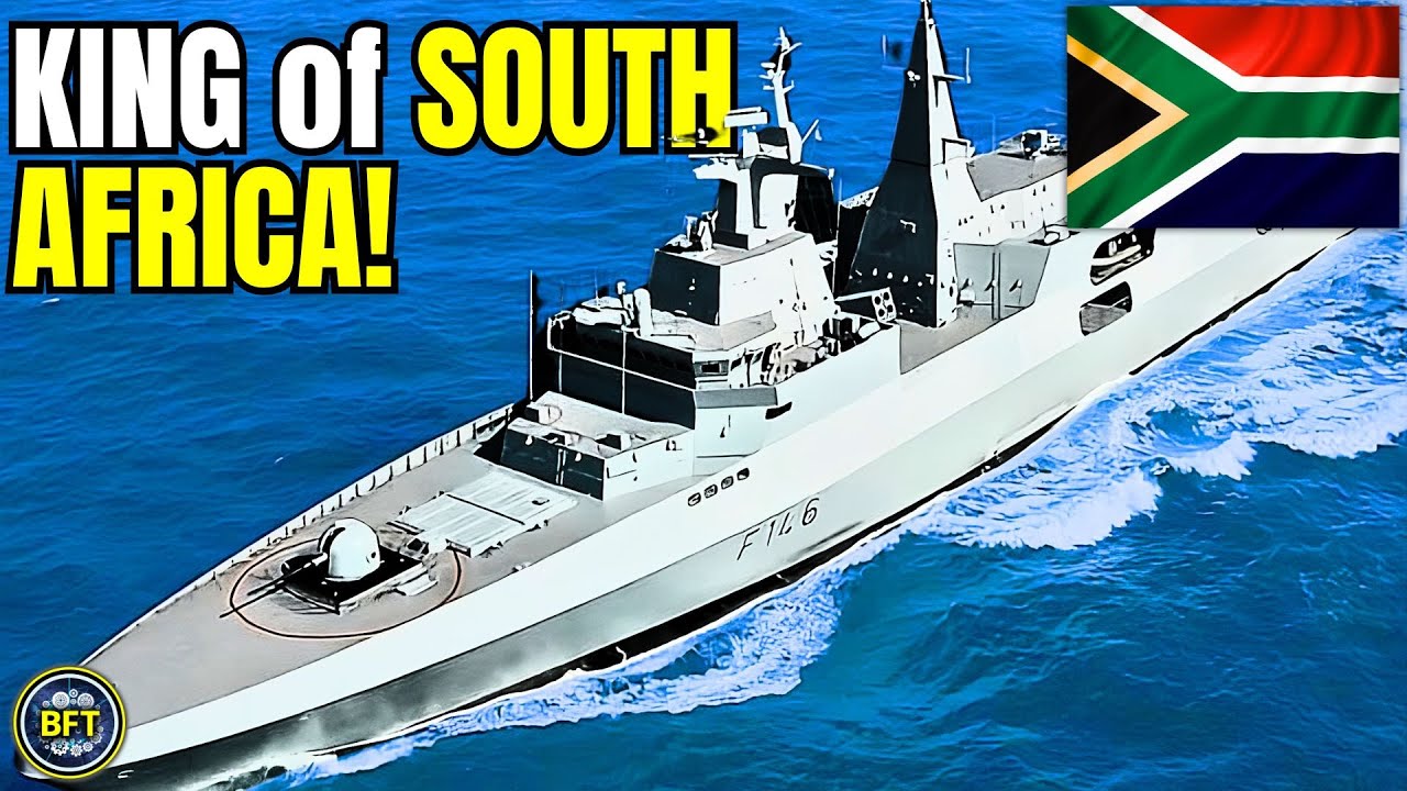 10 самых мощных военных кораблей ВМС ЮАР!