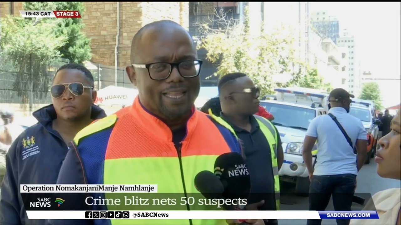 Operation Nomakanjani Manje Namhlanje cleaning JHB Streets: MMC Mgcini Tshwaku