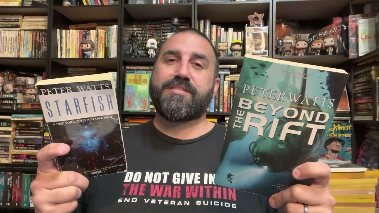 Peter Watts' Starfish & Beyond the rift (short story collection) book REVIEW both science fiction.