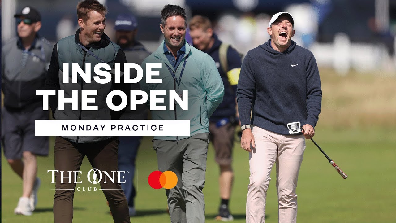 💰 Rory McIlroy Plays Skins With Padraig Harrington and Shane Lowry! | Inside the Open | Monday