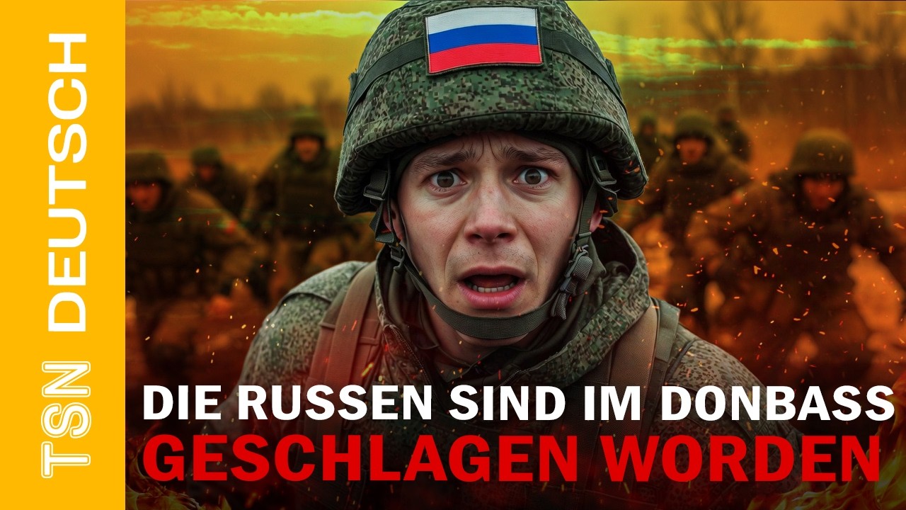 DER KAMPF UM DEN DONBAS IST VERLOREN! RUSSEN ZIEHEN SICH AUS DEM UKRAINISCHEN GEBIET ZURÜCK
