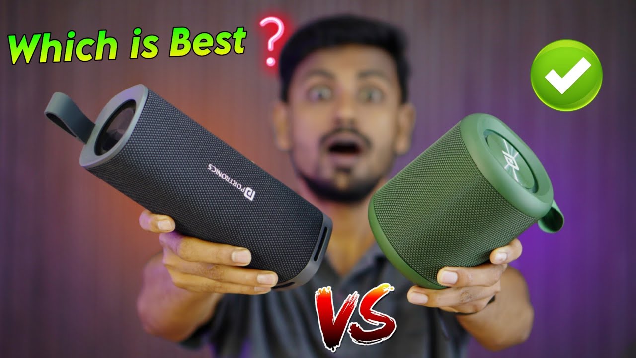 Portronics Fynix 30w Vs Portronics Sounddrum P! 😳 Which Is Better? 🔥