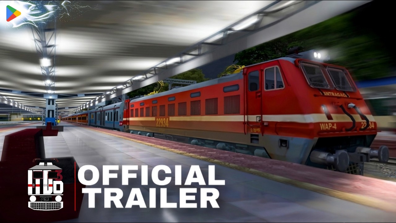 INDIAN TRAINS DRIVING 3D &bull; Official Trailer