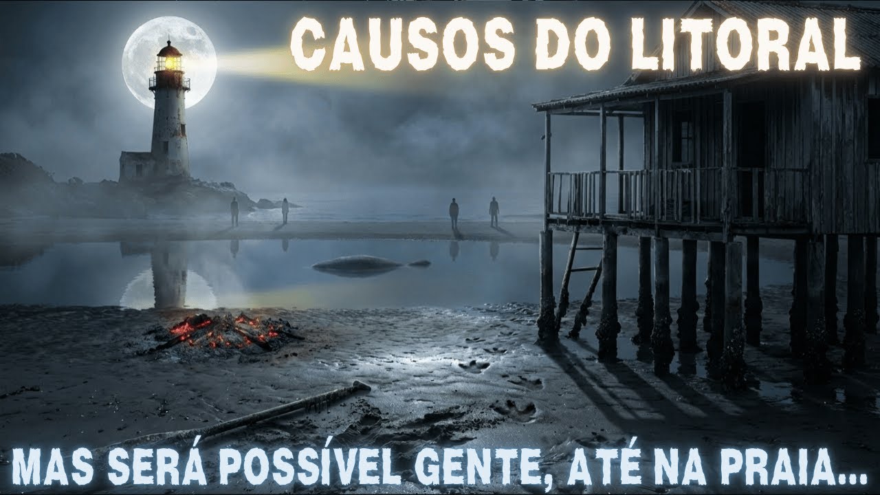 3 Causo NA PRAIA QUE VÃO TE ATERRORIZAR, PREPARADO? | SOBRENATURAL? LENDA? | Relatos Terror | Ep.50
