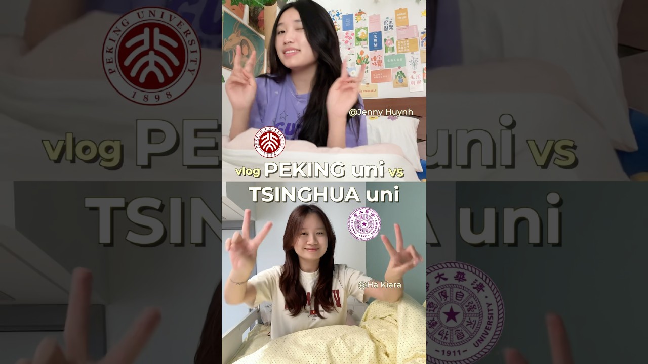 A day at Tsinghua + Peking University 北大清华 vlog