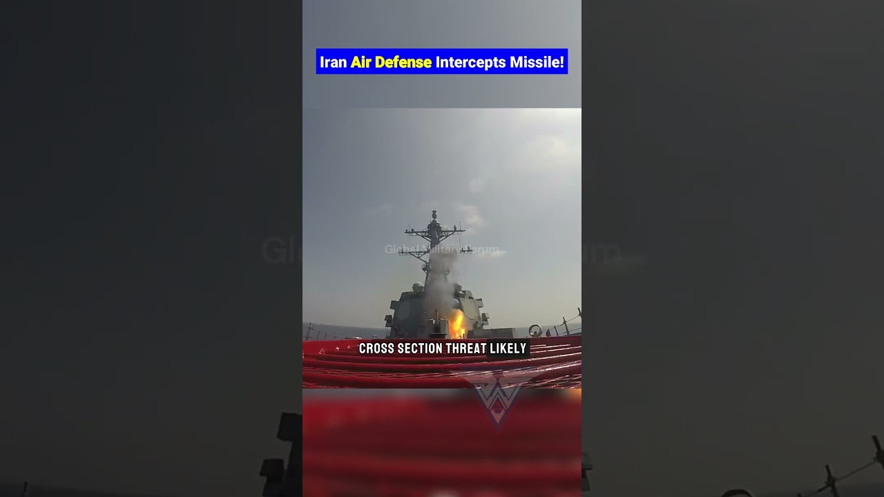 Cruise Missile Down! Iran&rsquo;s Secret Defense Visuals