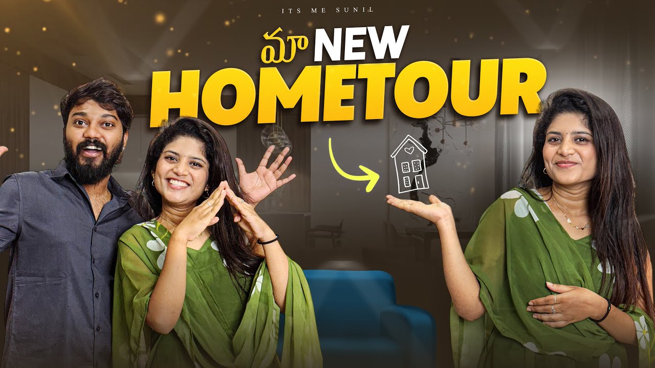 Our new home tour 🏠 #sunilthrishu #couple #hometour #love #nanipinky #trending