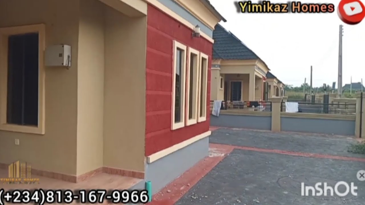EXQUISITE 3 Bedroom Bungalows in Bluestone Shelter Mowe Ogun State