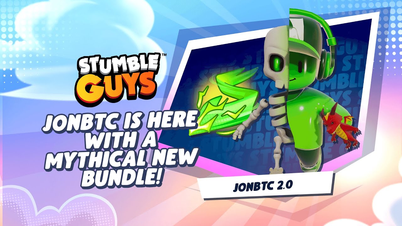 Último vídeo de Ranking de Diciembre en Stumble Guys con la Skin de Jonbtc 2.0, una Skin Increíble!!