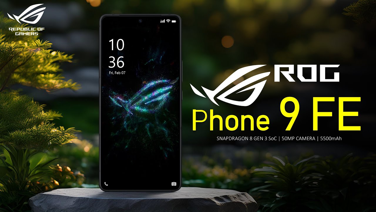 Asus ROG Phone 9 FE Price, Official Look, Design, Specifications, 16GB RAM, Camera, Features | #rog