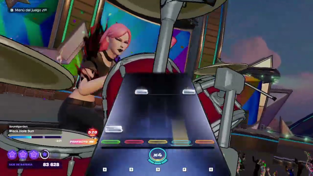 Soundgarden - Black Hole Sun l Fortnite Festival (Drums Expert 100%)