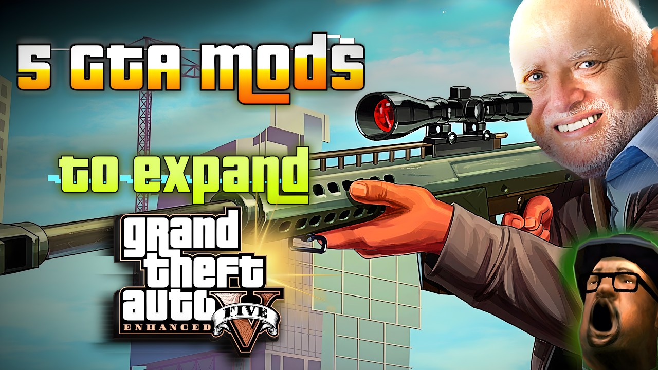 5 NEW Mods to Make GTA 5 Expanded and Enhanced