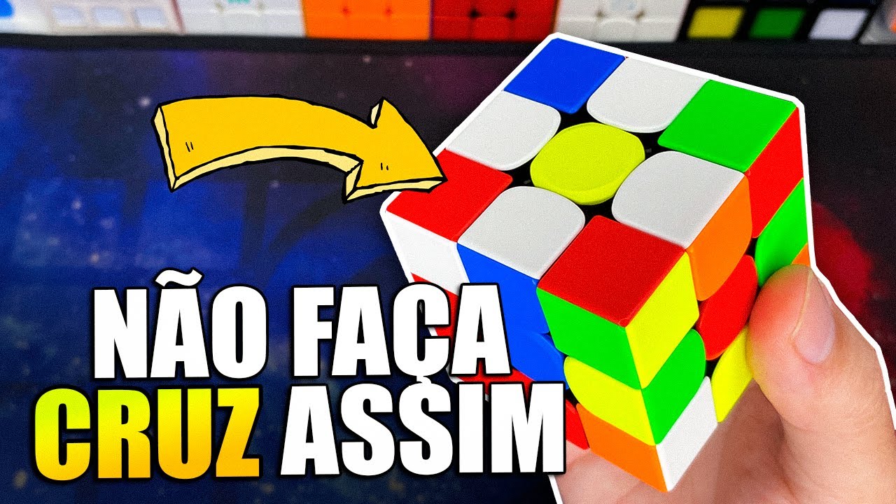 4 TÉCNICAS SIMPLES DE CRUZ INICIANTE NO CUBO MÁGICO