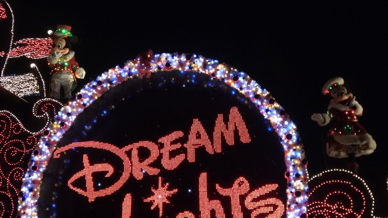 TDL 2017ディズニークリスマス 4K「エレクトリカルパレード」 Christmas Ver. Electrical Parade Dream Rights