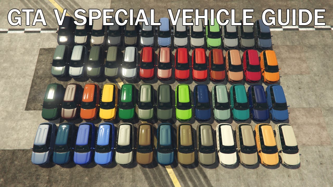 GTA V Special Vehicle Guide: 47X Lustered/EC OR 80X Lustered Baller2's