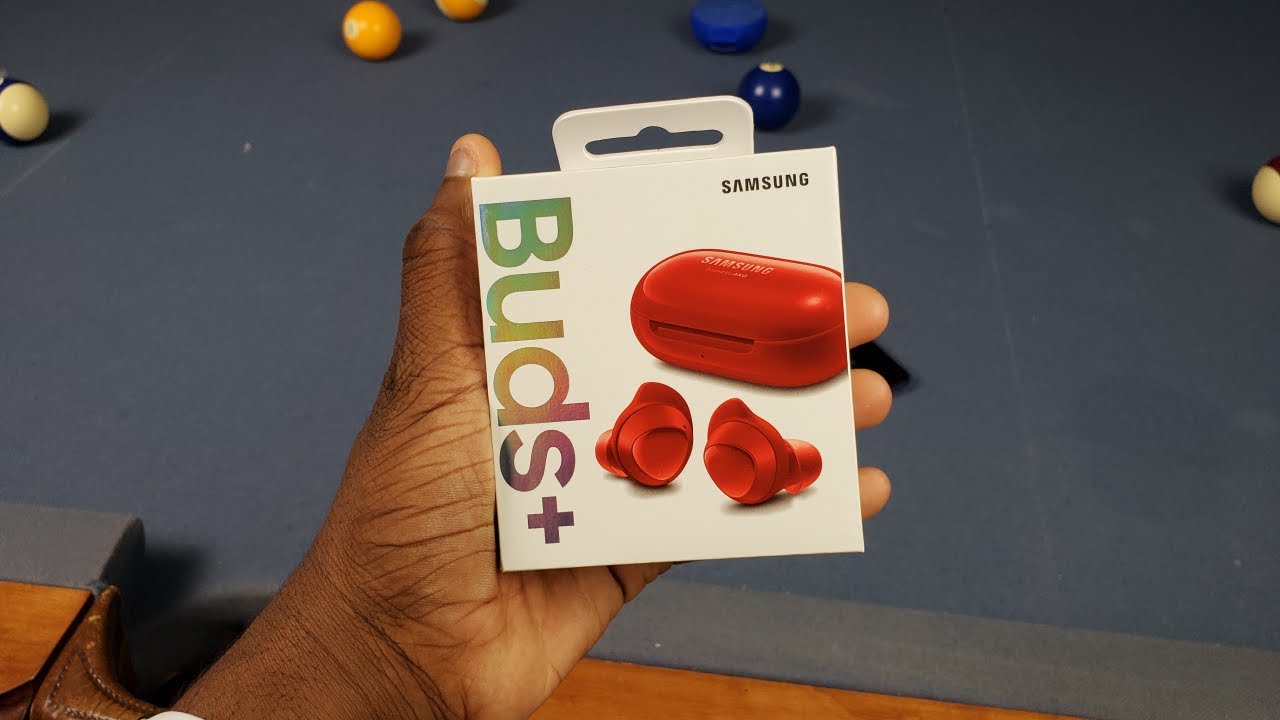 Galaxy Buds+ (Red) | Unboxing and First Look!