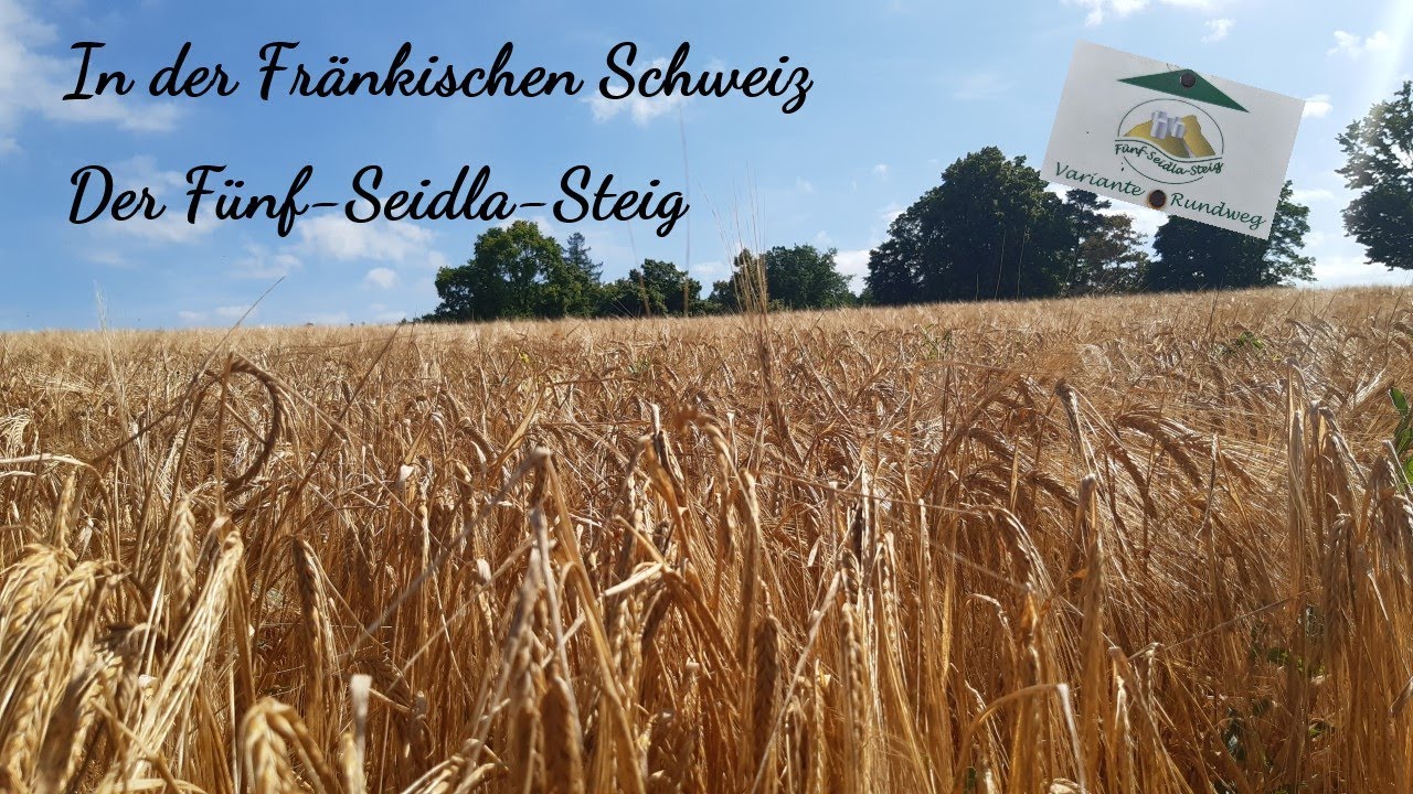 In der Fränkischen Schweiz  Der Fünf Seidla Steig
