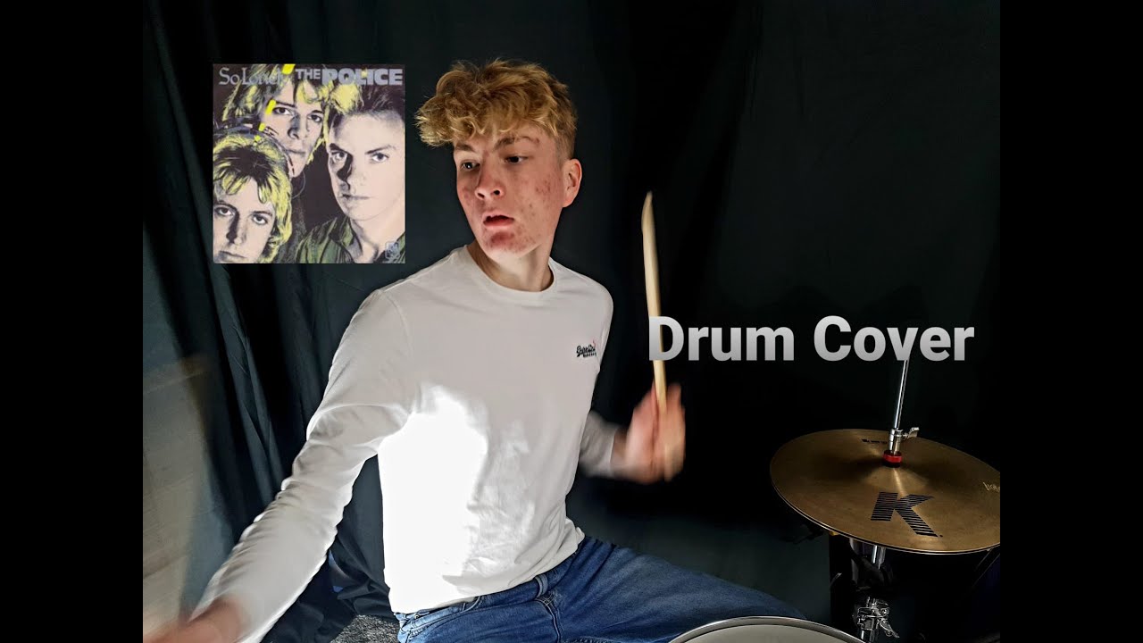 The Police - So Lonely (Drum Cover)     #drumeoshed #stewartcopeland