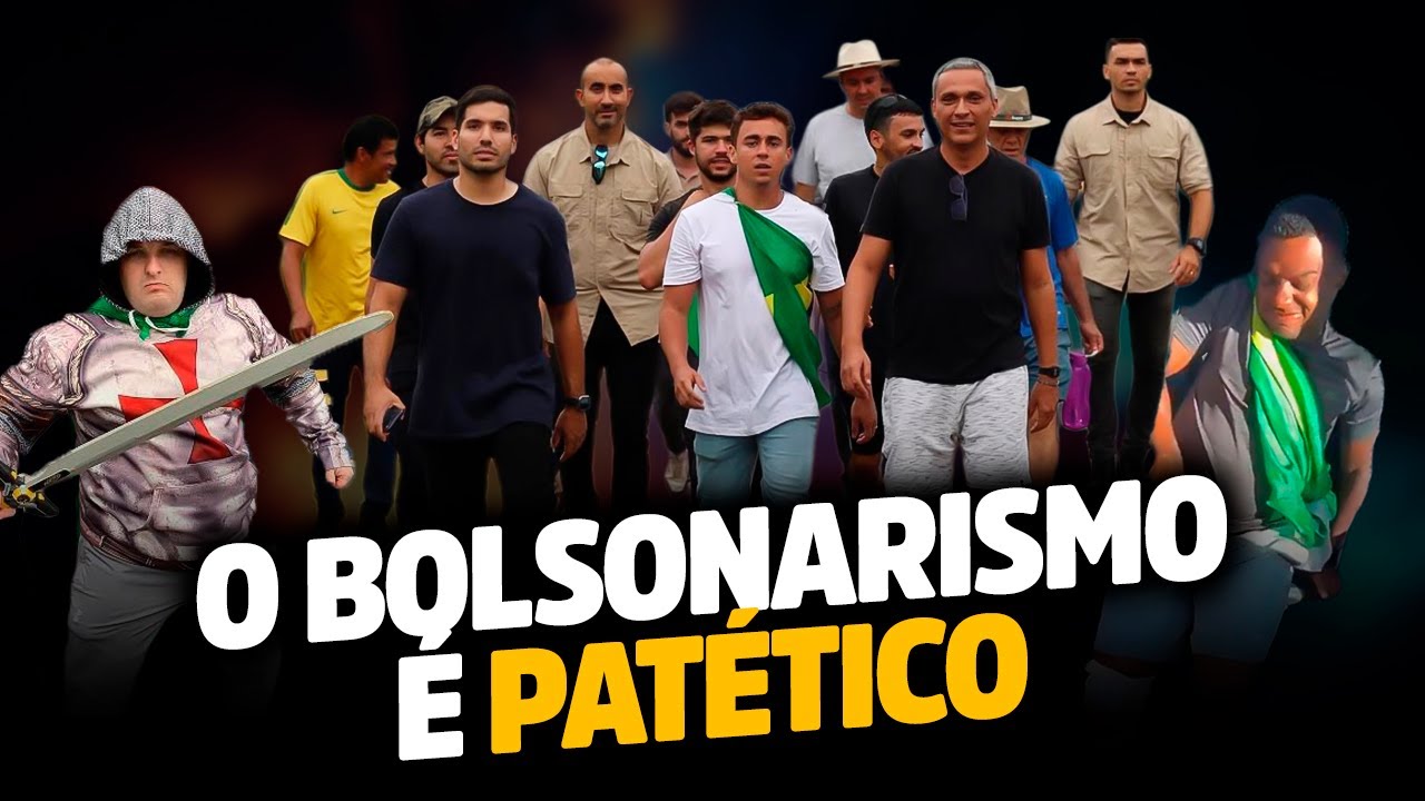 CAMINHADA DE NIKOLAS FERREIRA MOSTRA QUE A DIREITA &Eacute; FORMADA POR IDIOTAS